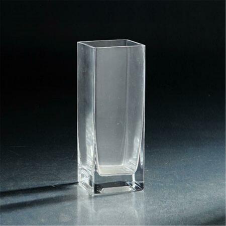 DIAMOND STAR 4 x 4 x 10 in. Square Glass Container, Clear 84811C